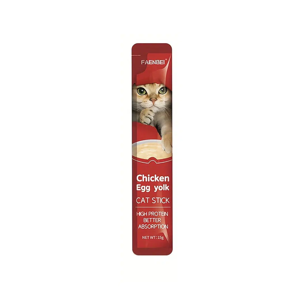 Faenbei Cat Liquid Treat Chicken And Egg yolk 15g.jpg
