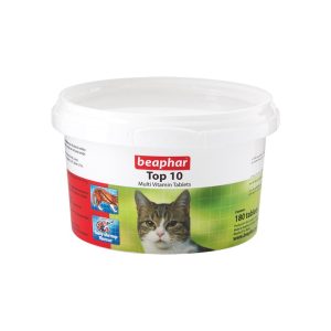 مولتی ویتامین گربه بیفار مدل تاپ تن بسته ی 180 تایی